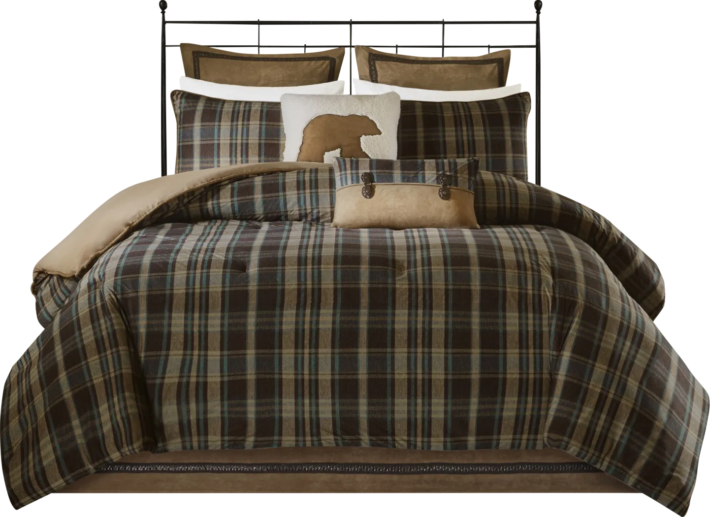 Vangie Multi King Comforter Set - Thumbnail - Image 8