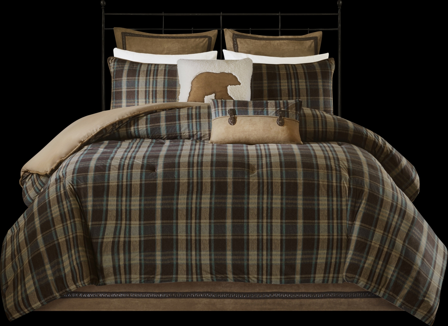 Vangie Multi Twin Comforter Set - Thumbnail - Image 7