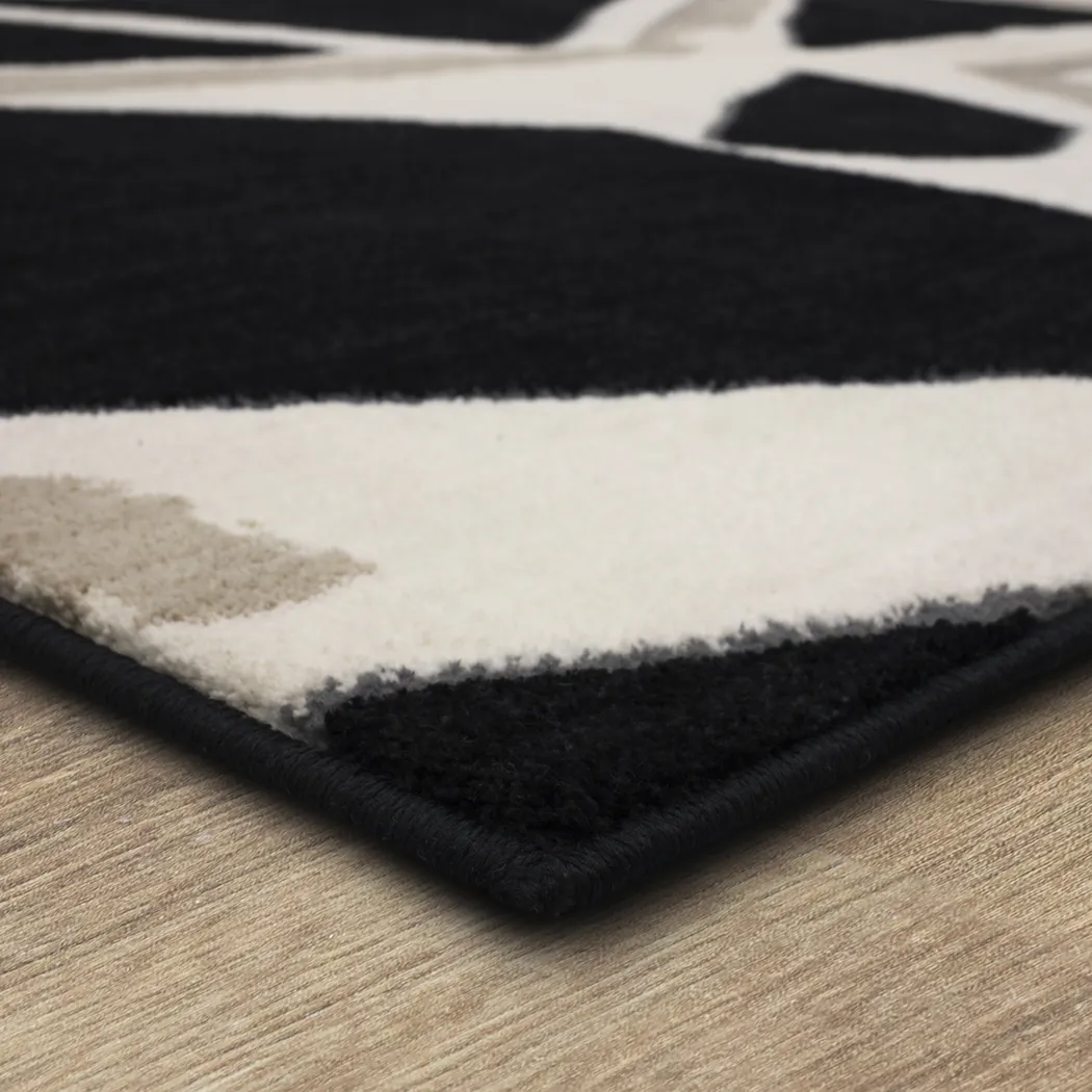 Stacy Garcia Vanita Black 5'3 x 7'10 Rug - Thumbnail - Image 4