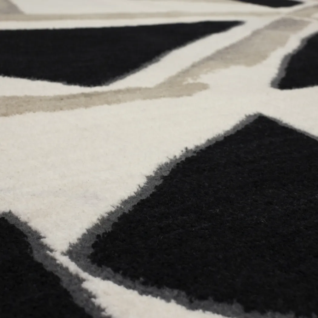 Stacy Garcia Vanita Black 5'3 x 7'10 Rug - Thumbnail - Image 6
