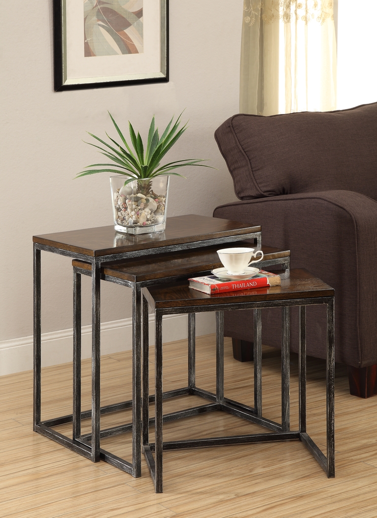 Vanler Cherry Nesting Tables - Thumbnail - Image 2