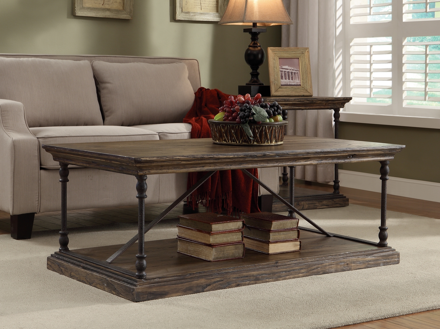 Vanosdale Brown Cocktail Table - Thumbnail - Image 3