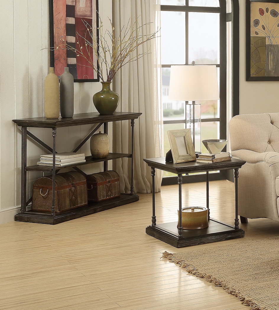 Vanosdale Brown End Table - Thumbnail - Image 4