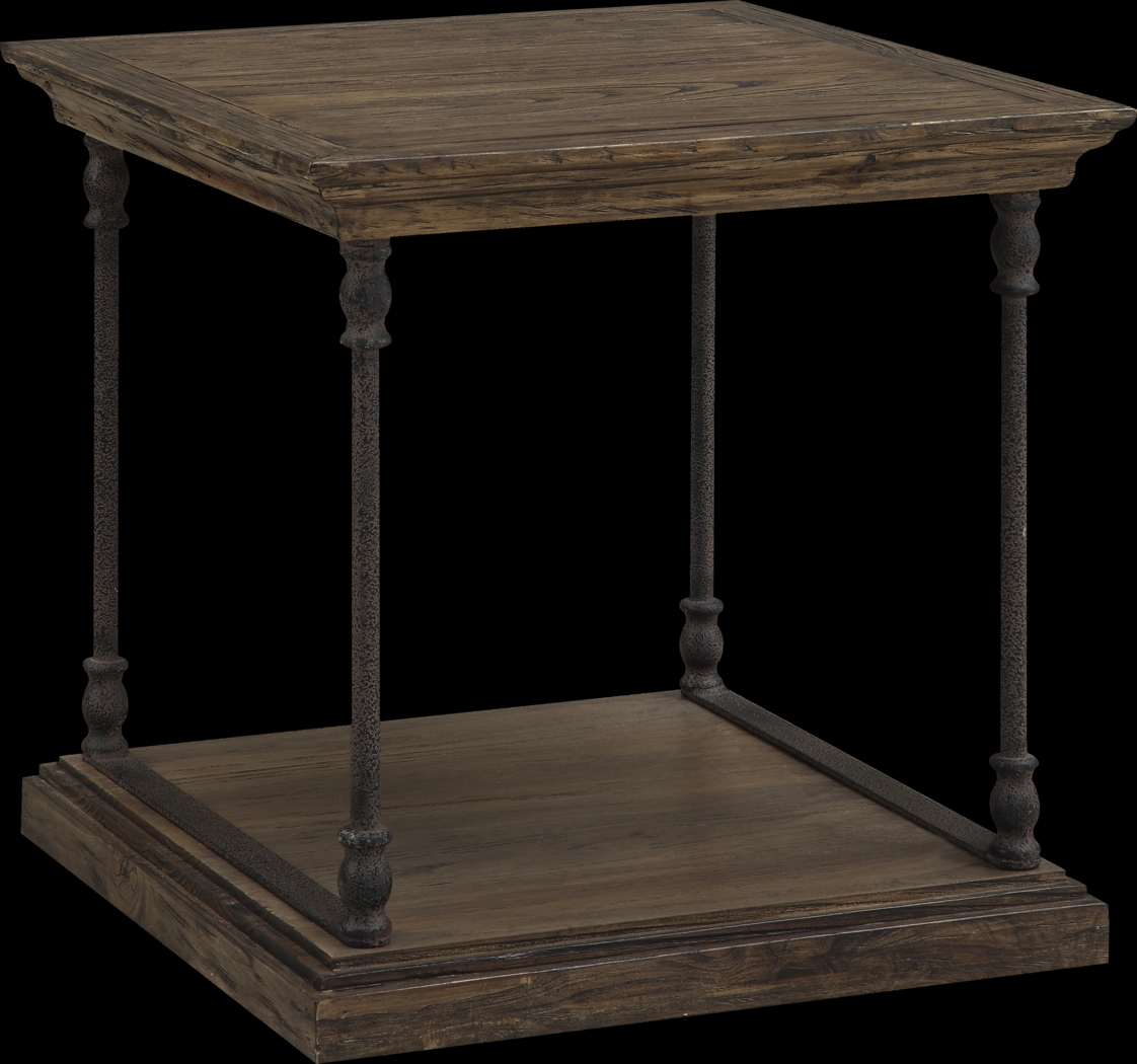 Vanosdale Brown End Table - Thumbnail - Image 1