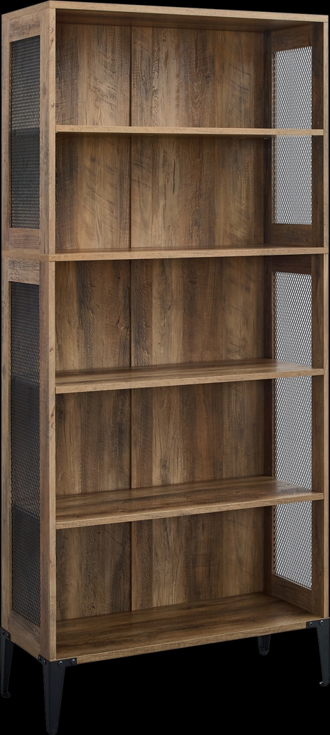 Vardall Barnwood Bookcase - Thumbnail - Image 1