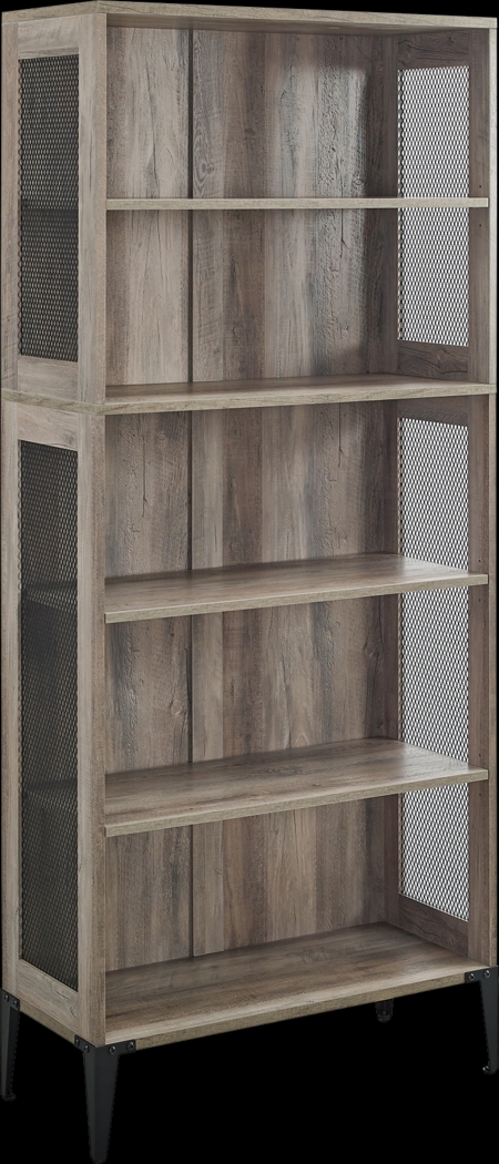 Vardall Gray Bookcase - Thumbnail - Image 1
