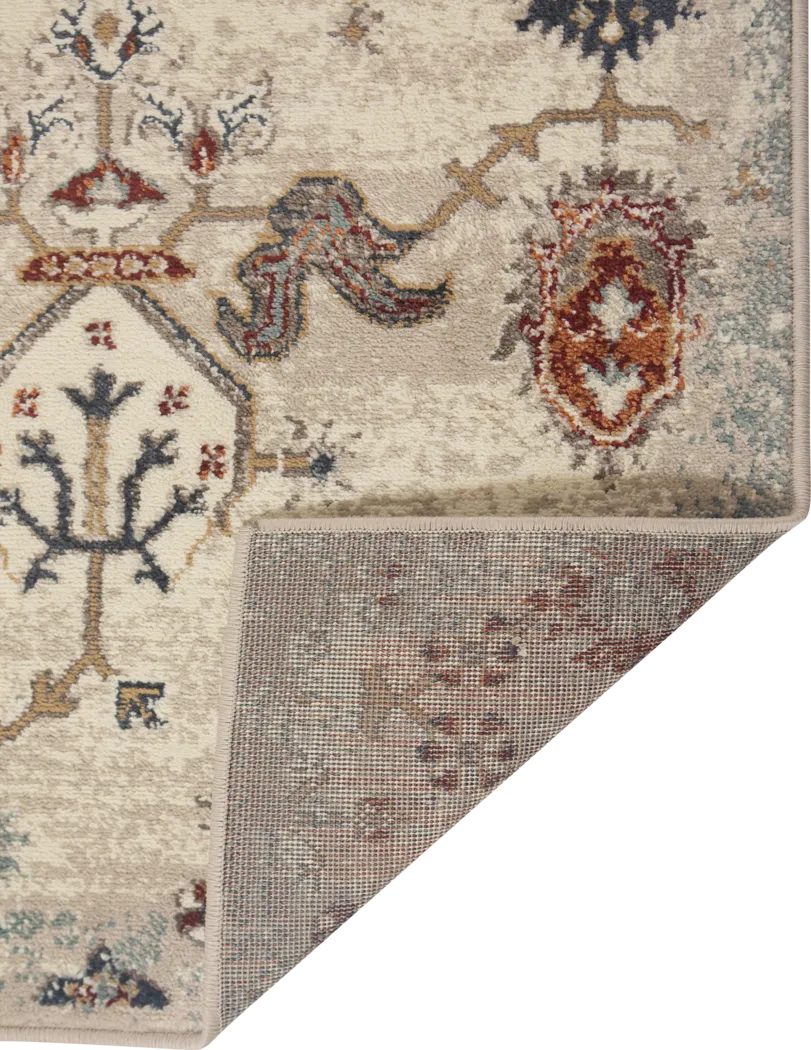 Varena Beige 5'1 x 7'6 Rug - Thumbnail - Image 4