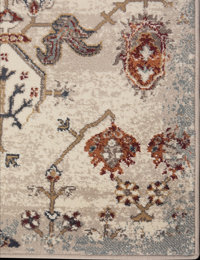 Varena Beige 7'9 x 9'9 Rug - Thumbnail - Image 3