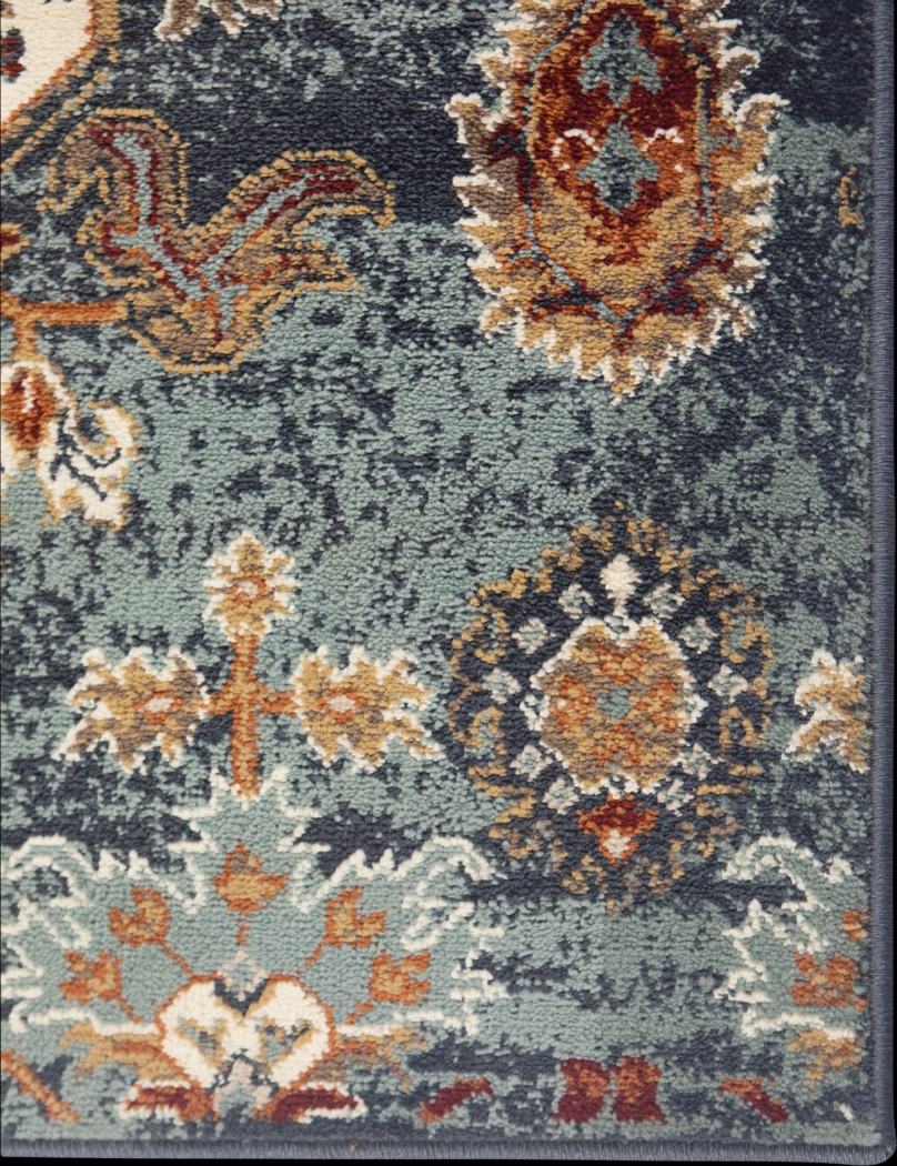 Varena Blue 5'1 x 7'6 Rug - Thumbnail - Image 3