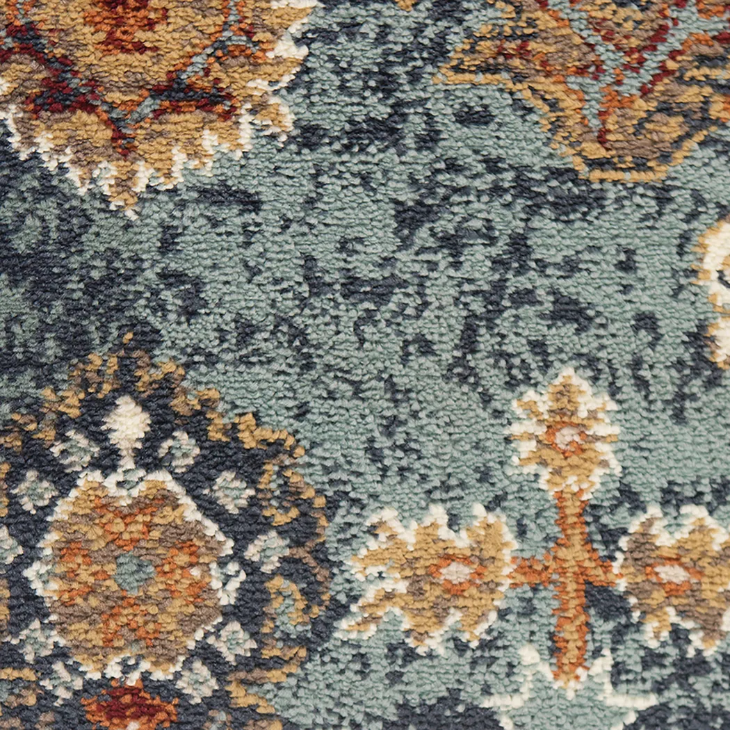 Varena Blue 5'1 x 7'6 Rug - Image 8