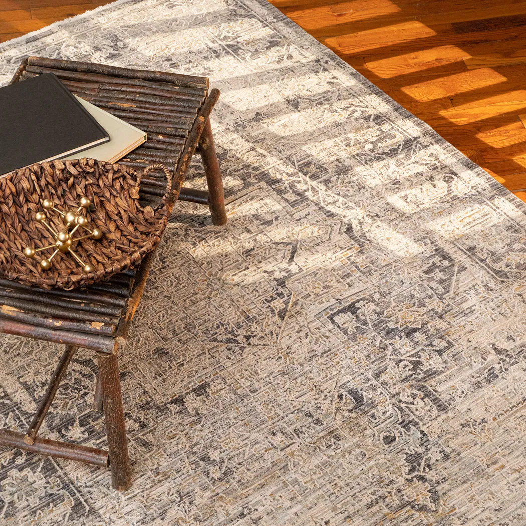 Varenley Gray 5'3 x 7'10 Rug - Thumbnail - Image 2