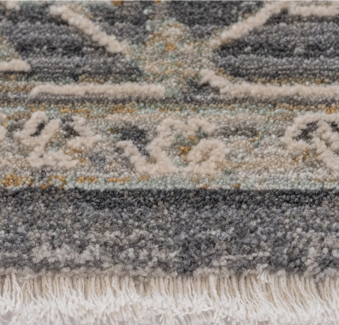 Varenley Gray 5'3 x 7'10 Rug - Thumbnail - Image 3