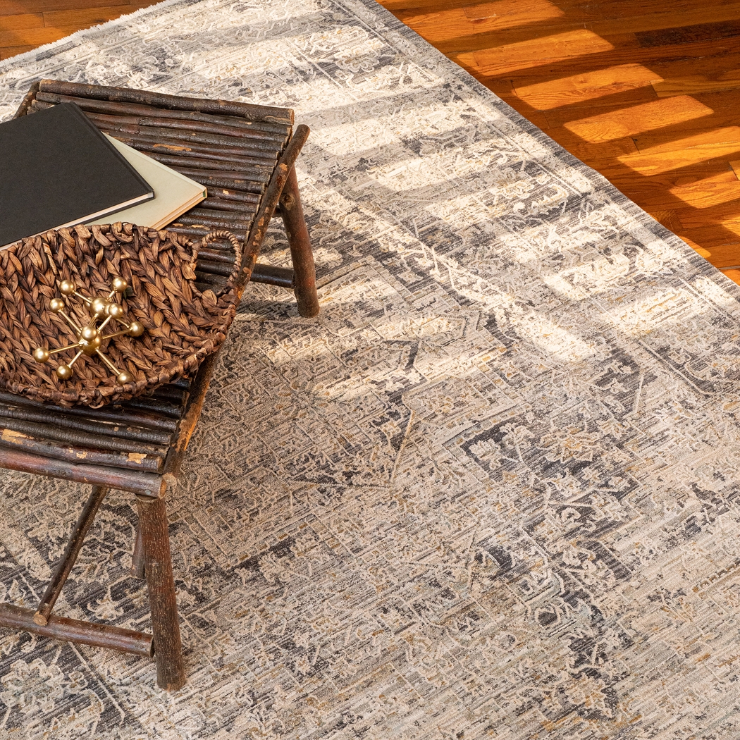 Varenley Gray 7'10 x 10' Rug - Thumbnail - Image 2