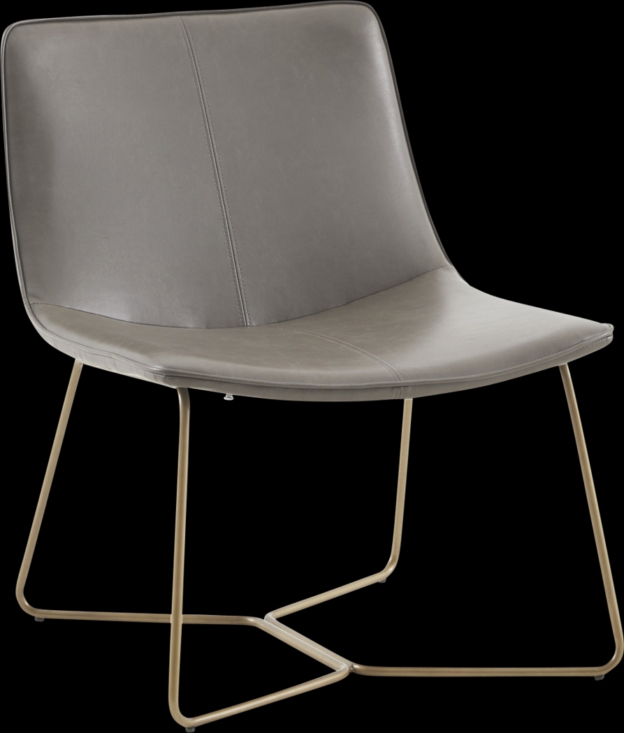 Varet Brown Accent Chair - Thumbnail - Image 1