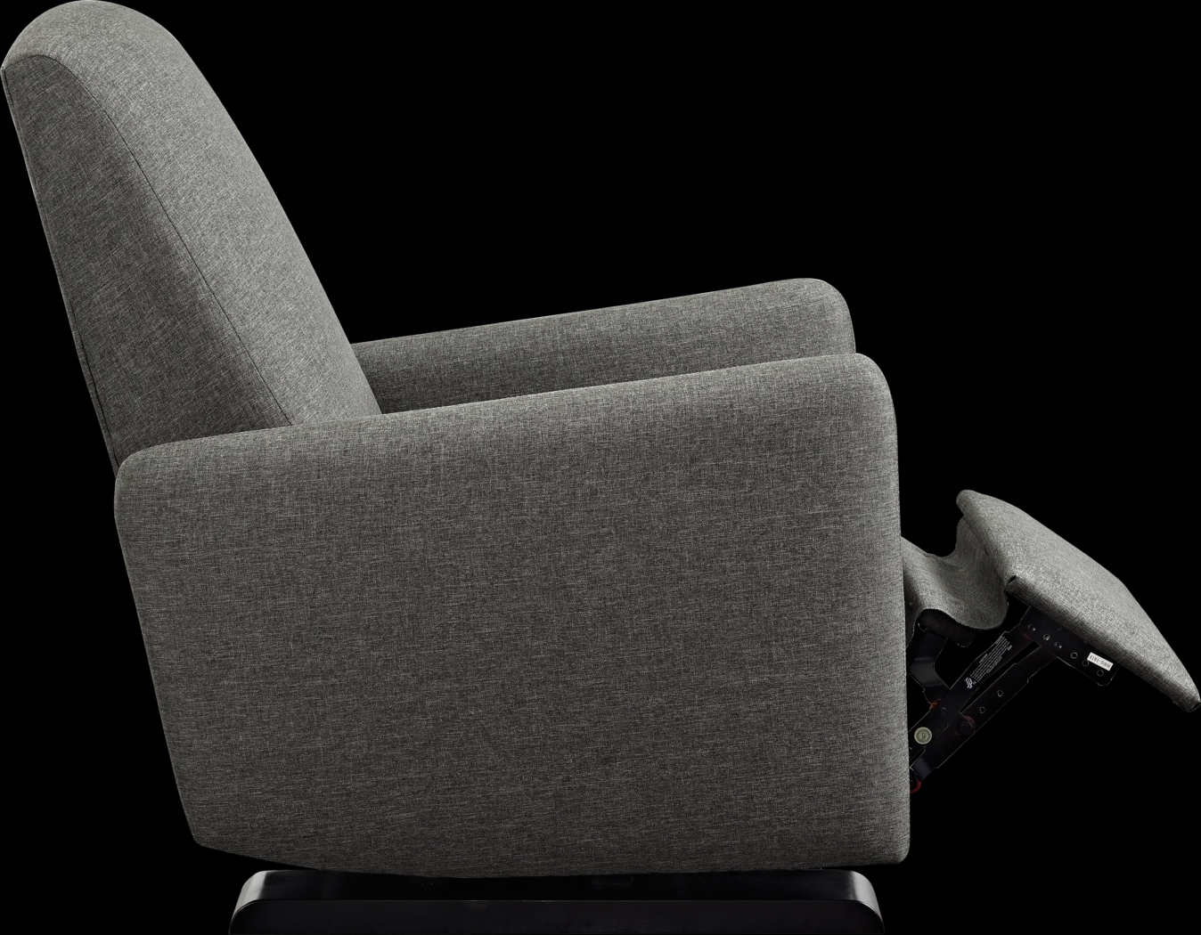 Nursery Varik Gray Glider Recliner - Thumbnail - Image 5