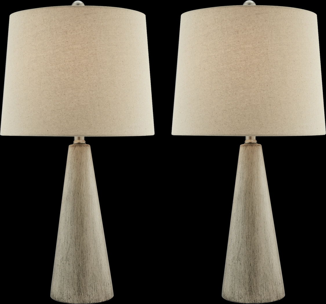 Varn Lane Brown Table Lamps, Set of 2 - Thumbnail - Image 1