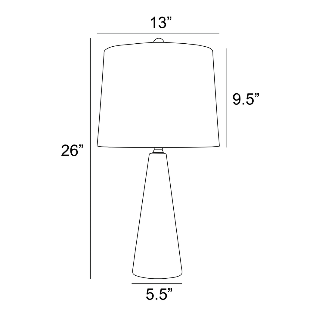 Varn Lane White Table Lamps, Set of 2 - Thumbnail - Image 5