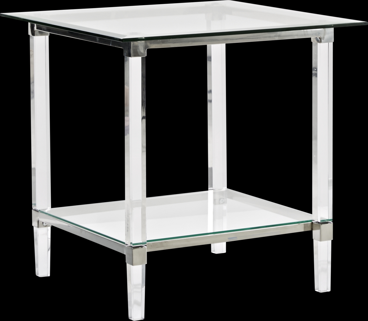 Varna Silver 3 Pc Rectangle Table Set - Thumbnail - Image 4