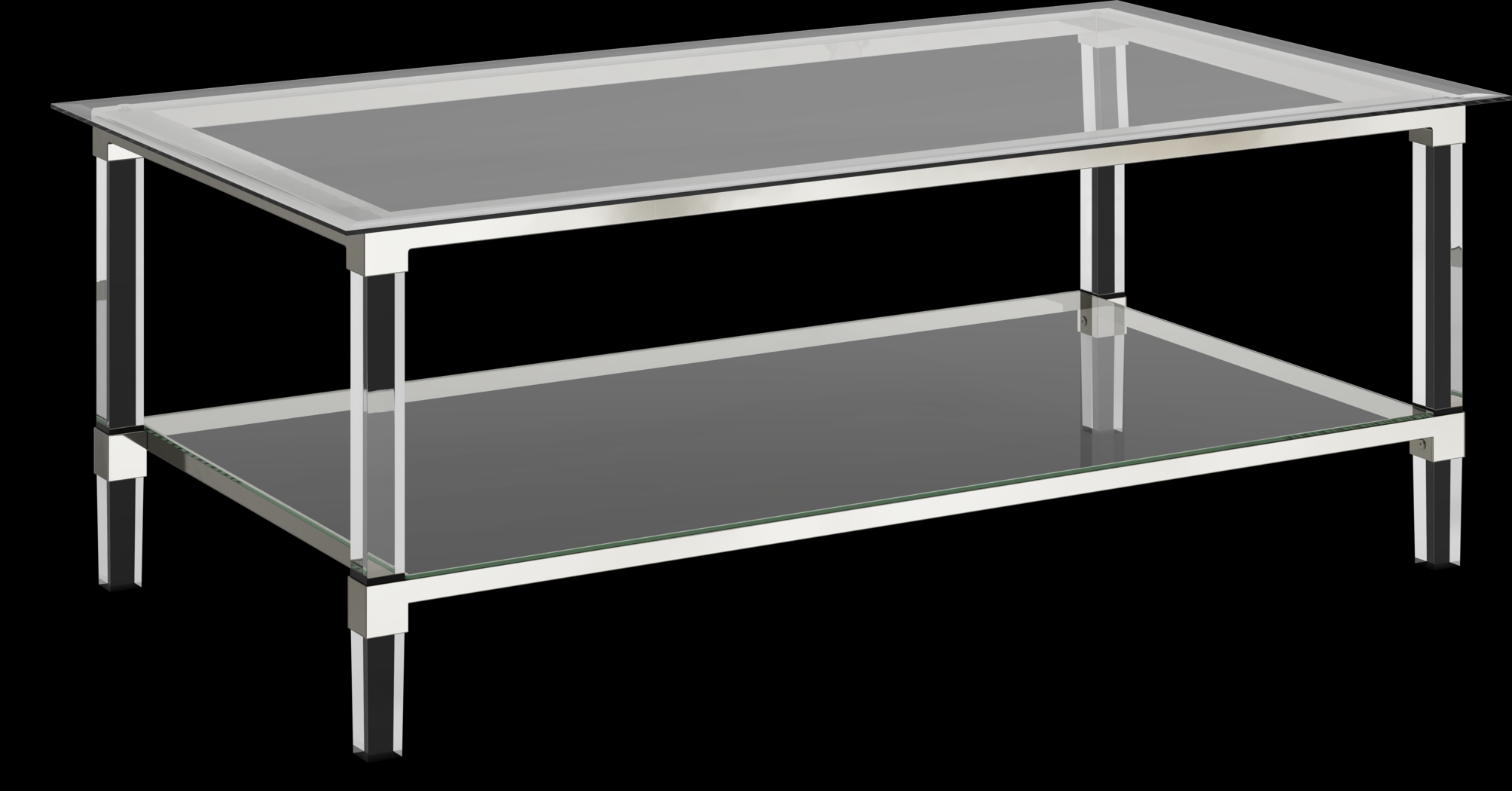 Varna Silver Rectangle Cocktail Table - Thumbnail - Image 1