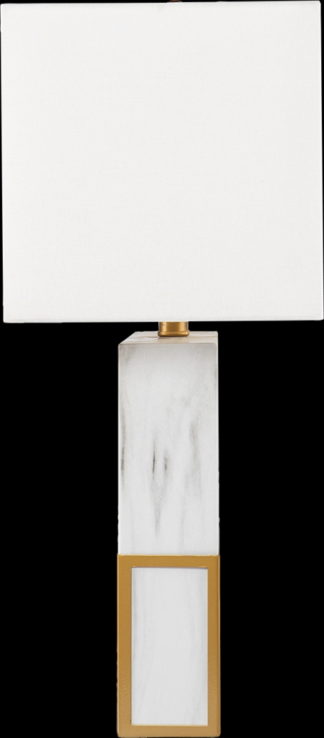 Varnell White Table Lamp - Thumbnail - Image 4