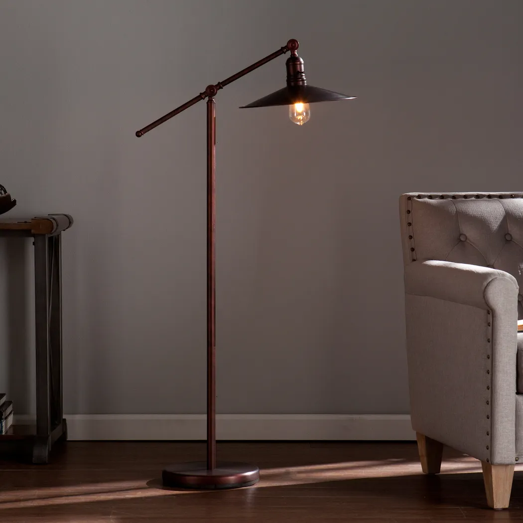 Varney Bronze Floor Lamp - Thumbnail - Image 2