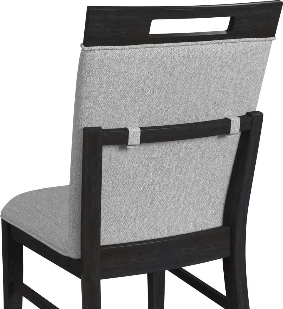 Varos Gray Side Chair, Set of 2 - Thumbnail - Image 7