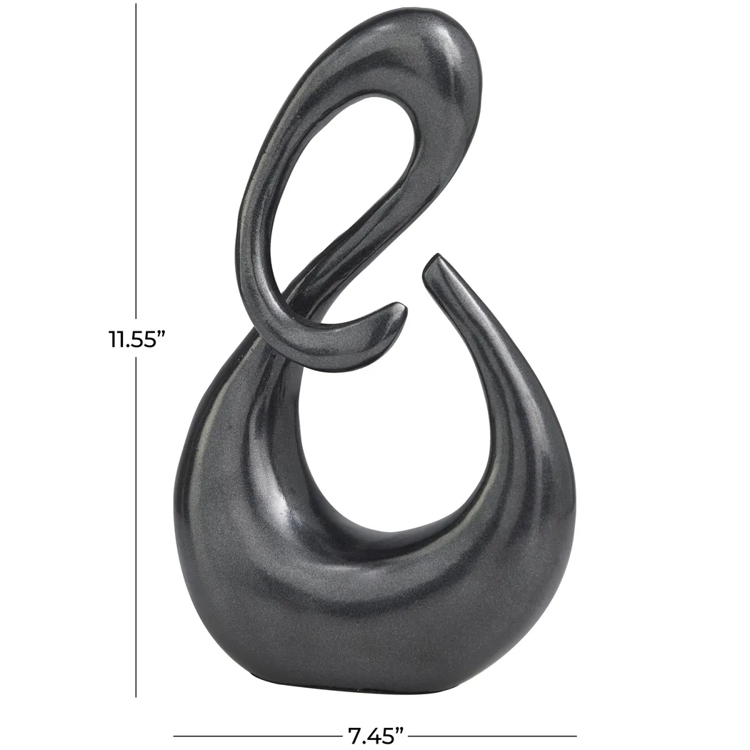 Varsem Dark Gray Sculpture - Thumbnail - Image 7
