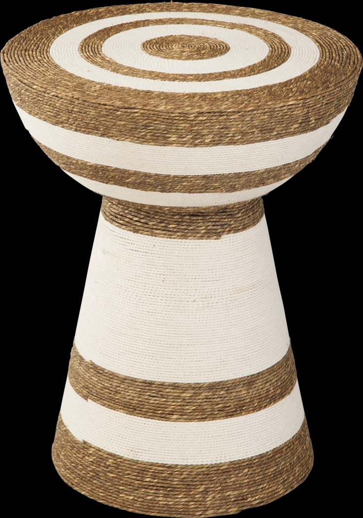 Vassall Tan Accent Table - Thumbnail - Image 1