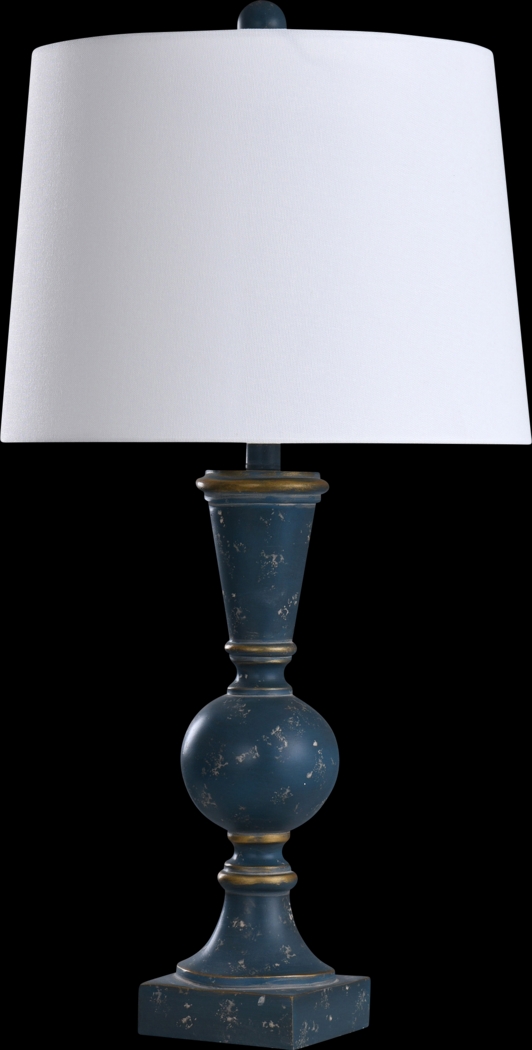Vaughn Sea Blue Lamp - Thumbnail - Image 1