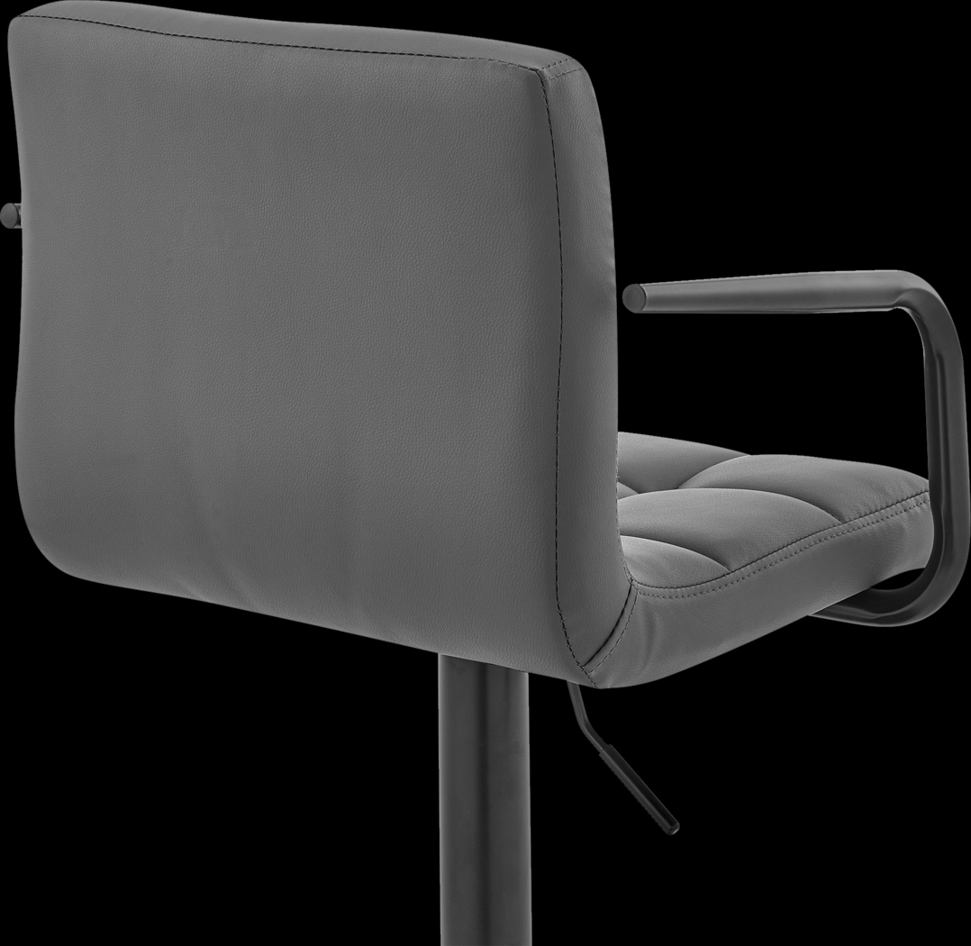Vauthier Gray Bar Stool - Thumbnail - Image 8
