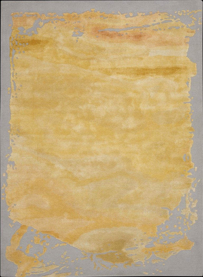 Vawix Gray/Gold 5'6 x 7'5 Rug - Thumbnail - Image 1