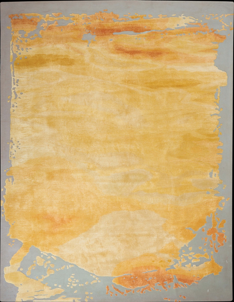 Vawix Gray/Gold 7'9 x 9'9 Rug - Thumbnail - Image 1