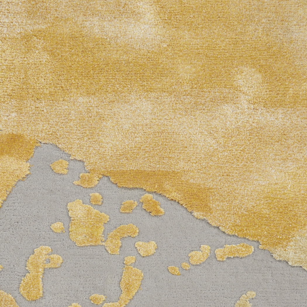 Vawix Gray/Gold 8'6 x 11'6 Rug - Thumbnail - Image 8