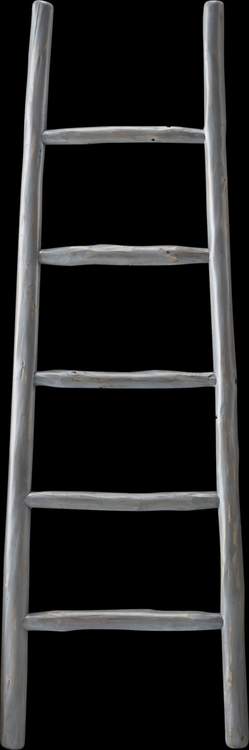 Vawter Gray Decorative Ladder - Thumbnail - Image 1