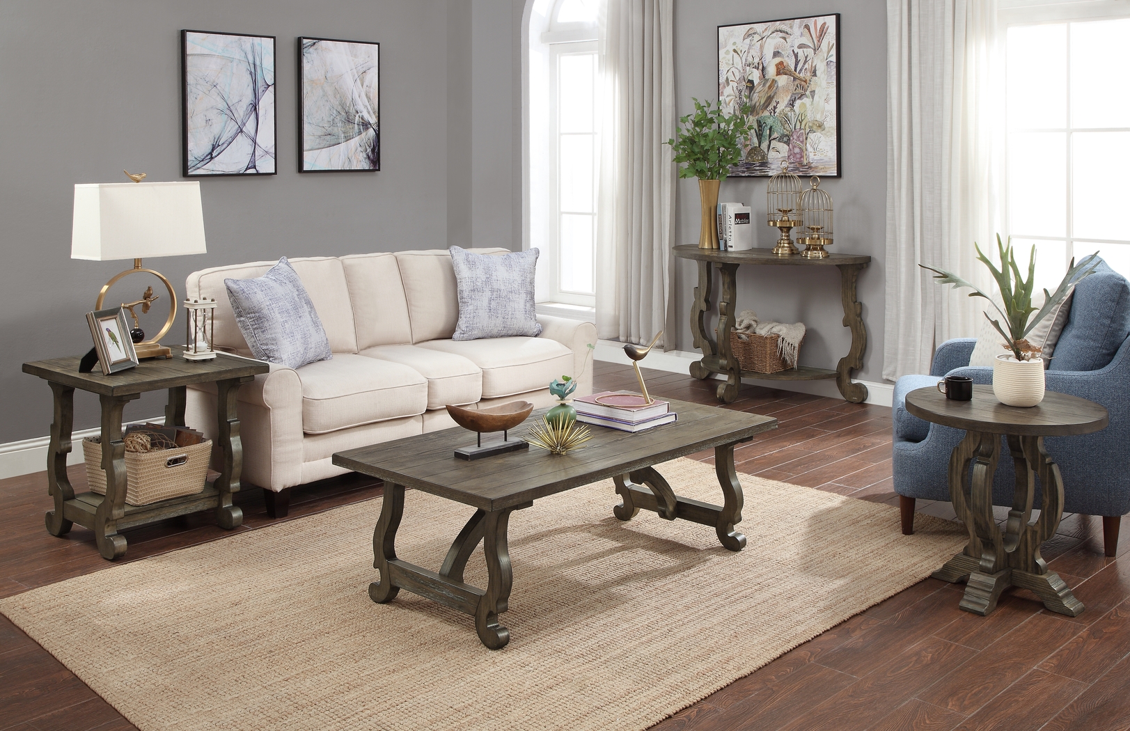 Vayview Brown Cocktail Table - Thumbnail - Image 5