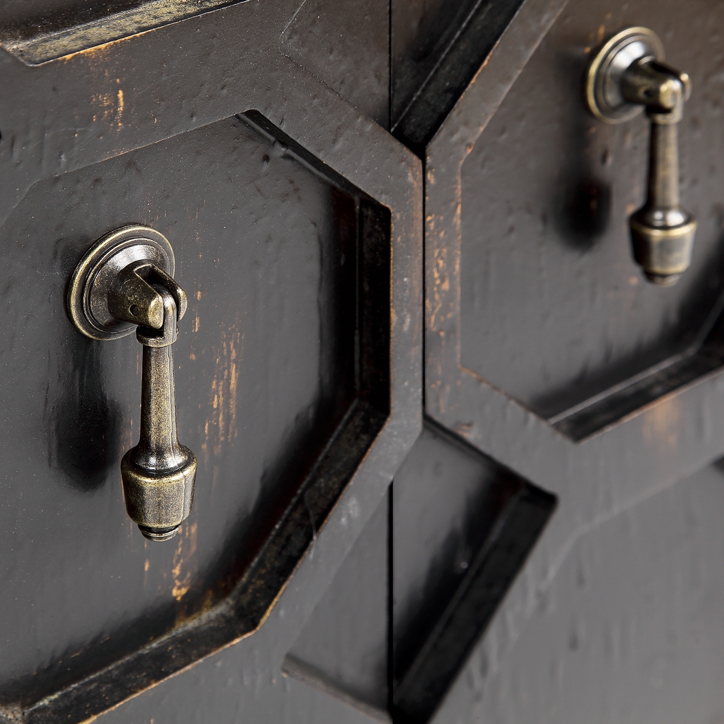 Veazey Black Accent Cabinet - Thumbnail - Image 7