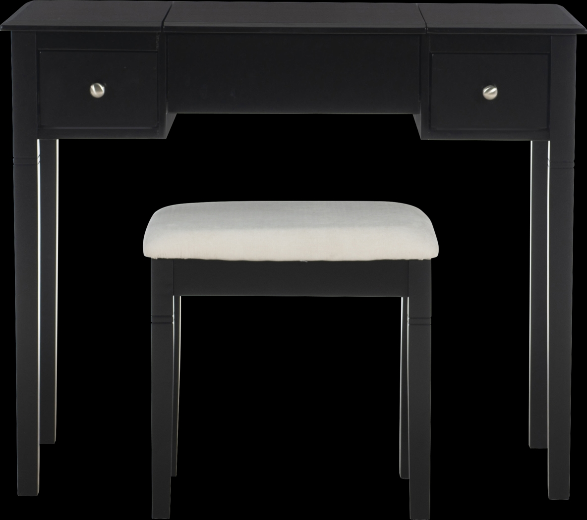 Veazey Black Vanity Set - Thumbnail - Image 9