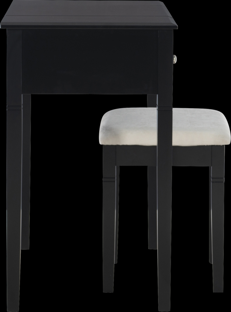 Veazey Black Vanity Set - Thumbnail - Image 10