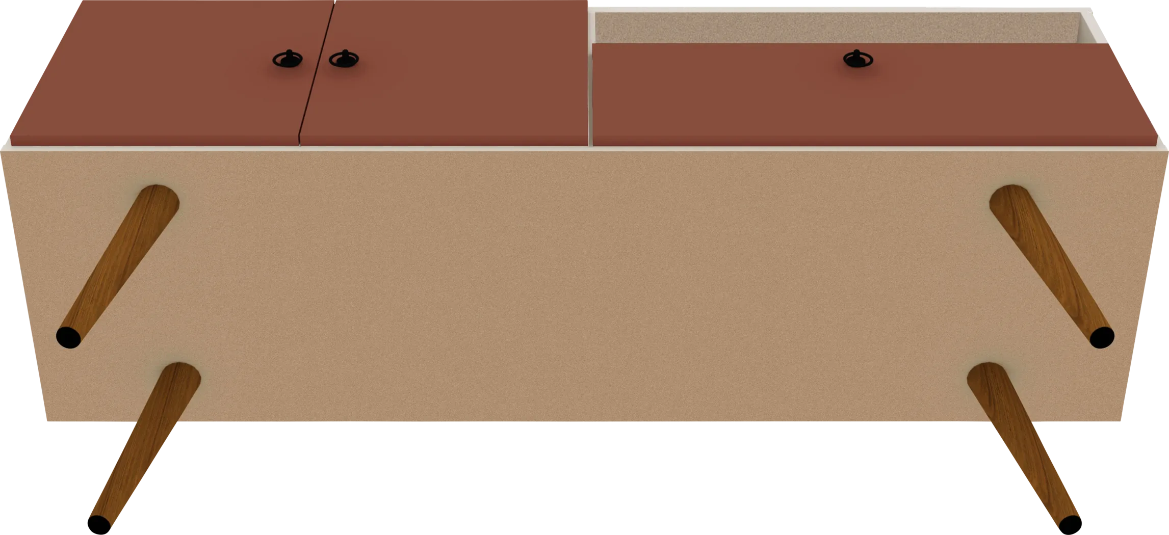 Veblem Orange 54 in. Console - Thumbnail - Image 9