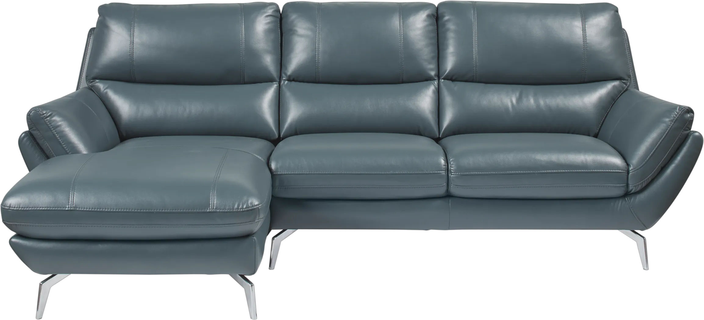 Veda Heights Green 2 Pc Sectional - Thumbnail - Image 1