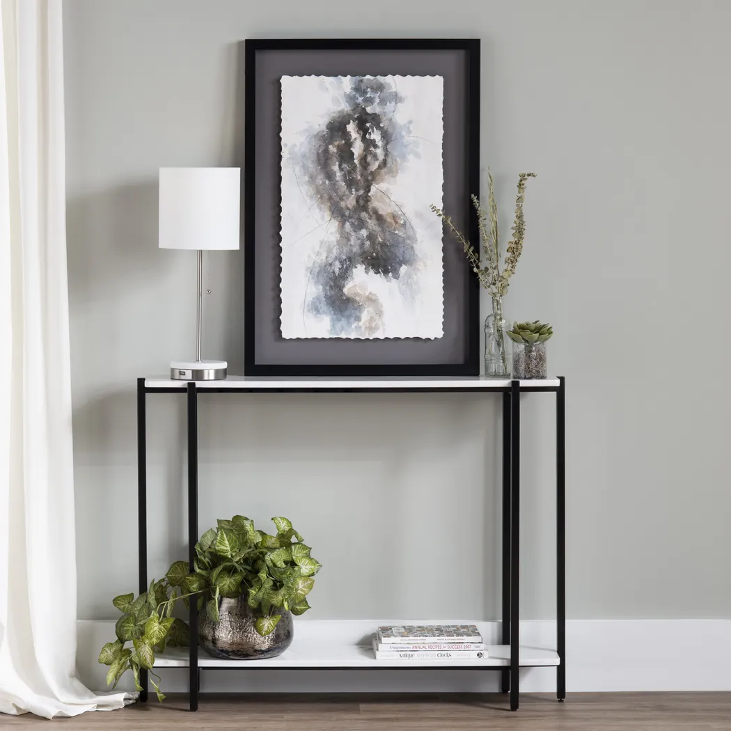 Veilleux White Console Table - Thumbnail - Image 2