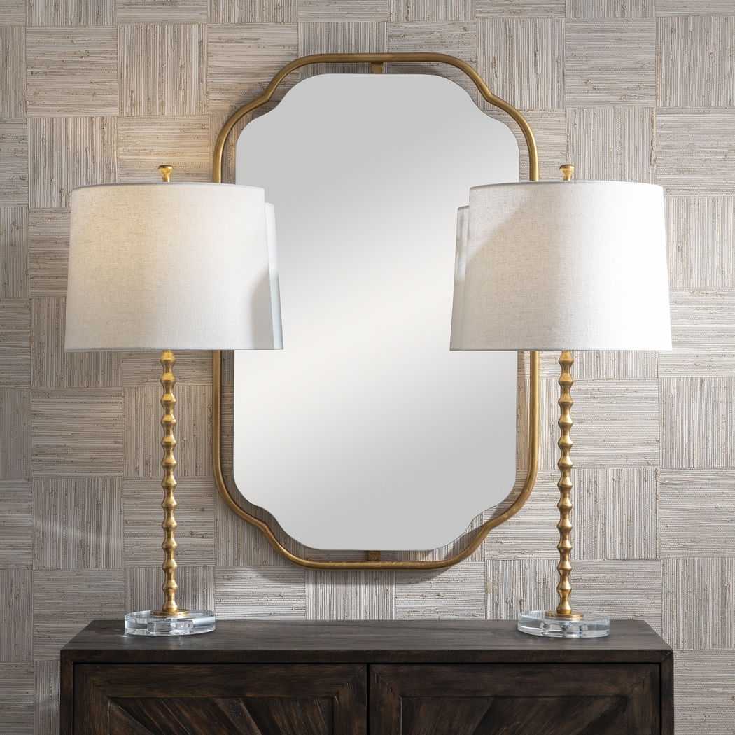 Velarde Way Gold Table Lamps, Set of 2 - Thumbnail - Image 3