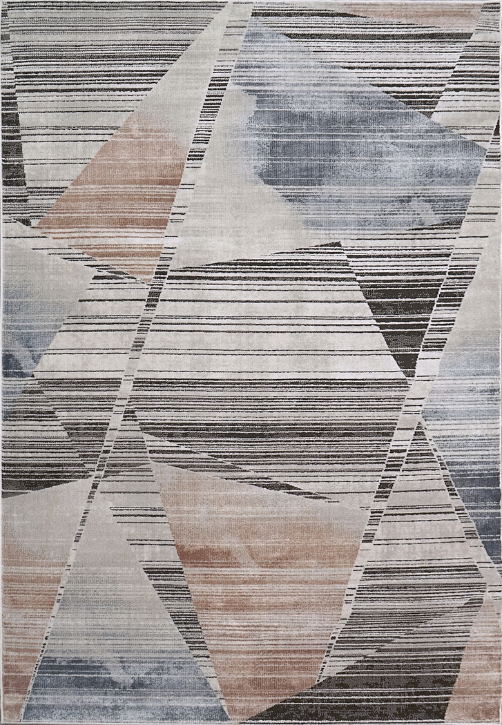 Velenzia Gray 7'8 x 10'2 Rug - Thumbnail - Image 1