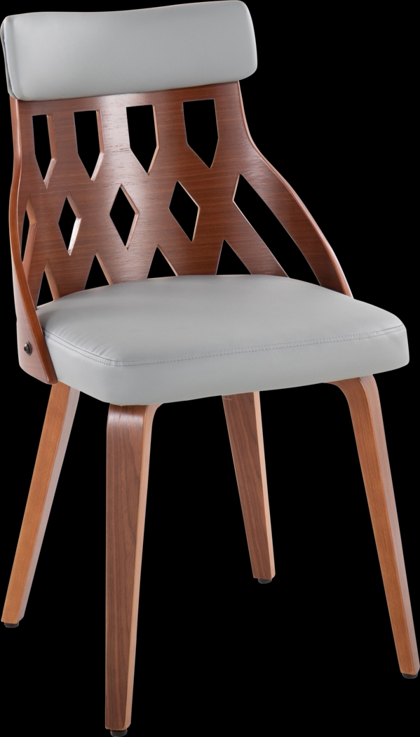 Velie Gray Dining Chair, Set of 2 - Thumbnail - Image 2