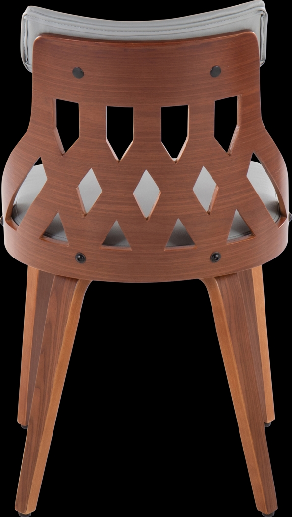 Velie Gray Dining Chair, Set of 2 - Thumbnail - Image 4