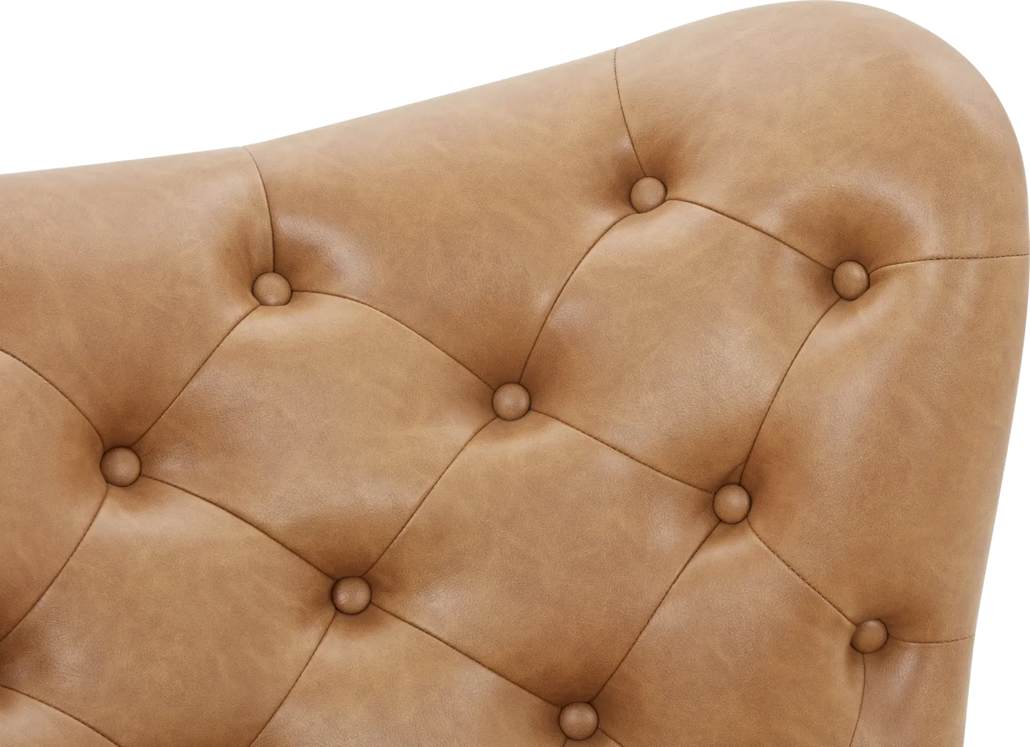 Velina Camel Swivel Chair - Image 8