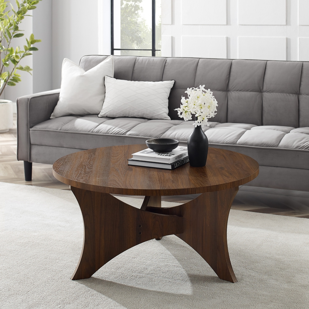 Velina Walnut Cocktail Table - Thumbnail - Image 4