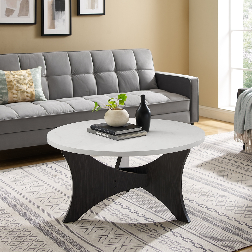 Velina White Cocktail Table - Thumbnail - Image 4