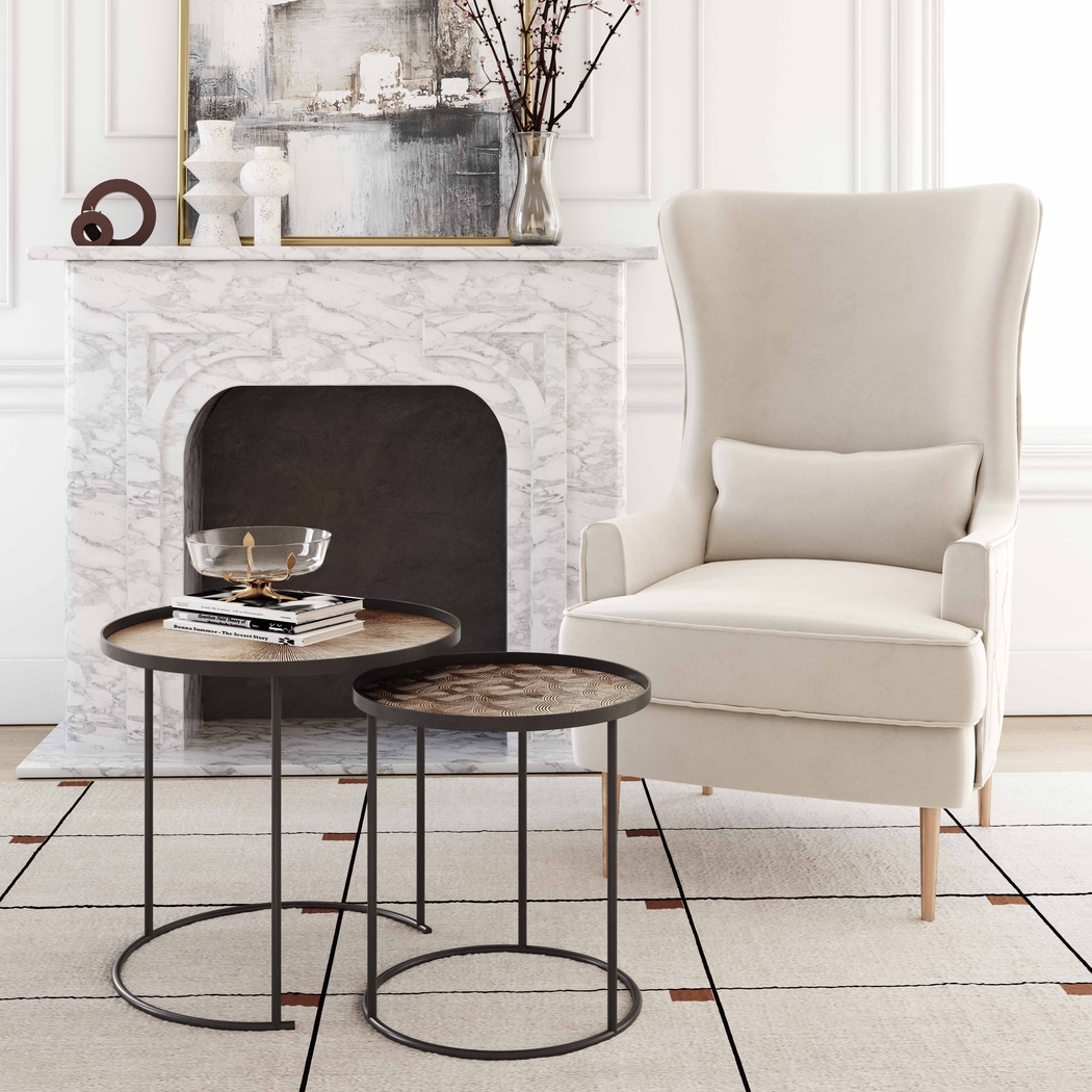 Vellaor Gold Nesting Table, Set of 2 - Thumbnail - Image 10