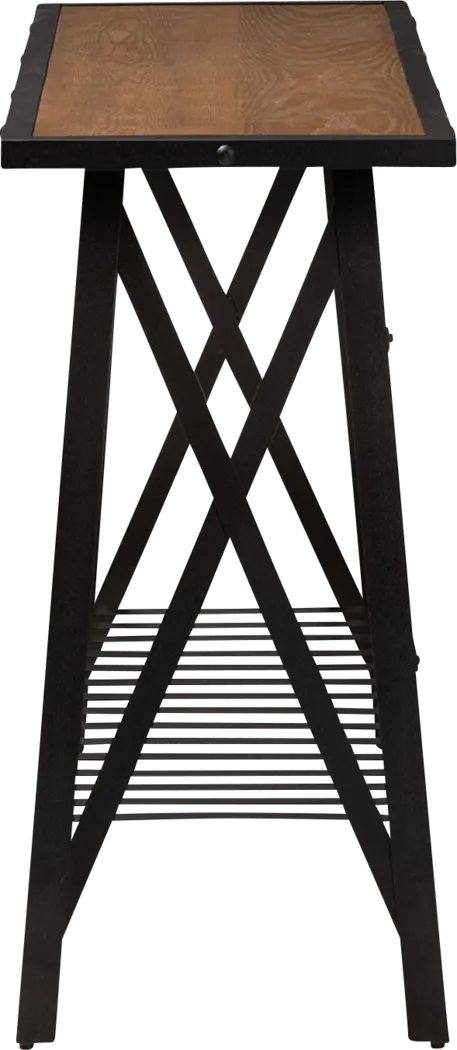 Veller Brown Console Table - Thumbnail - Image 3